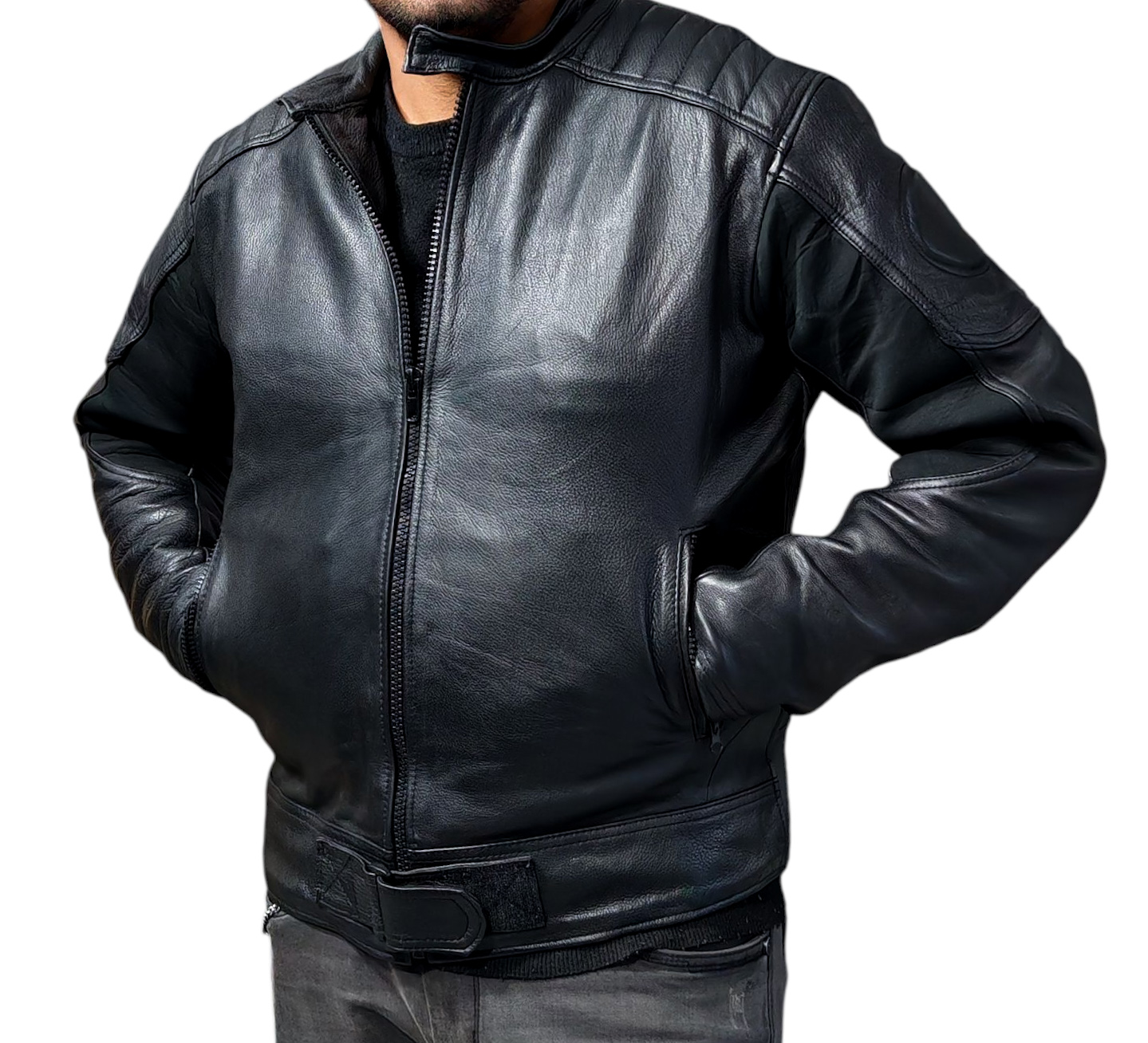 Racing Jacket modelo Batman