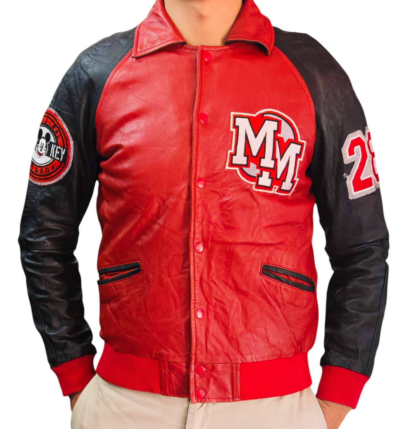 Mickey Mouse Real Leather