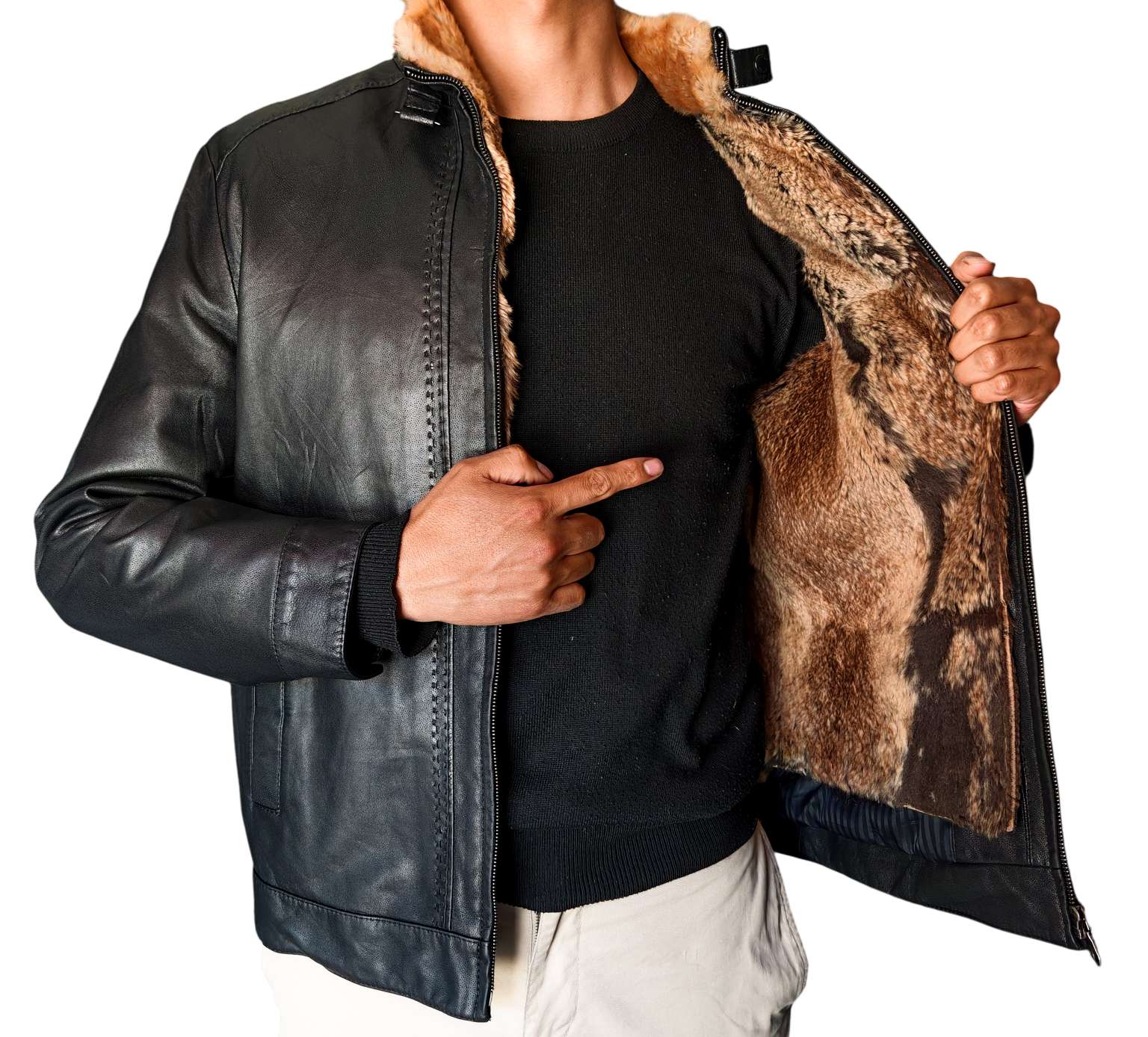 Thinsulate Leather Jacket