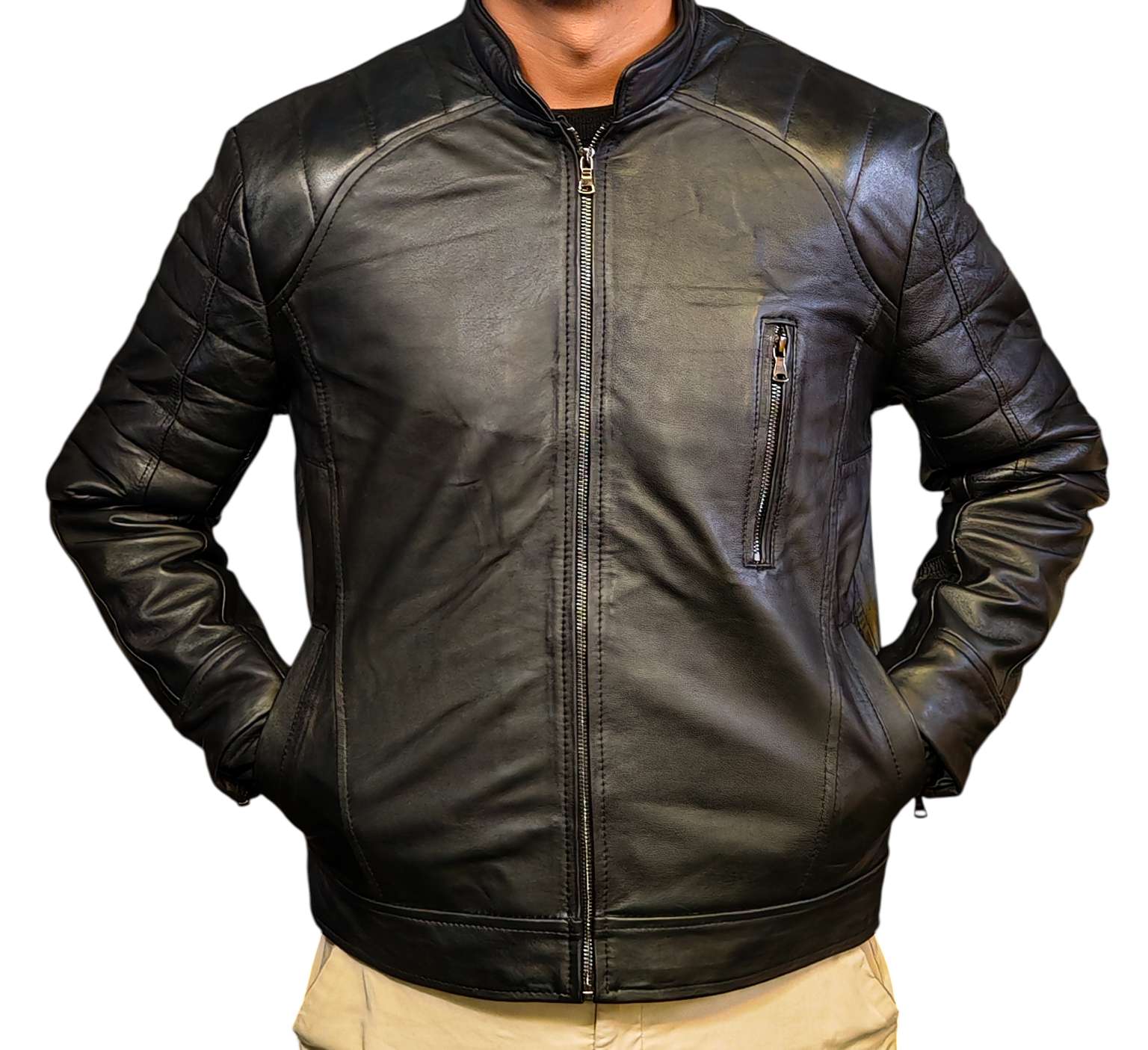 Motorcycle Leather Jacket
