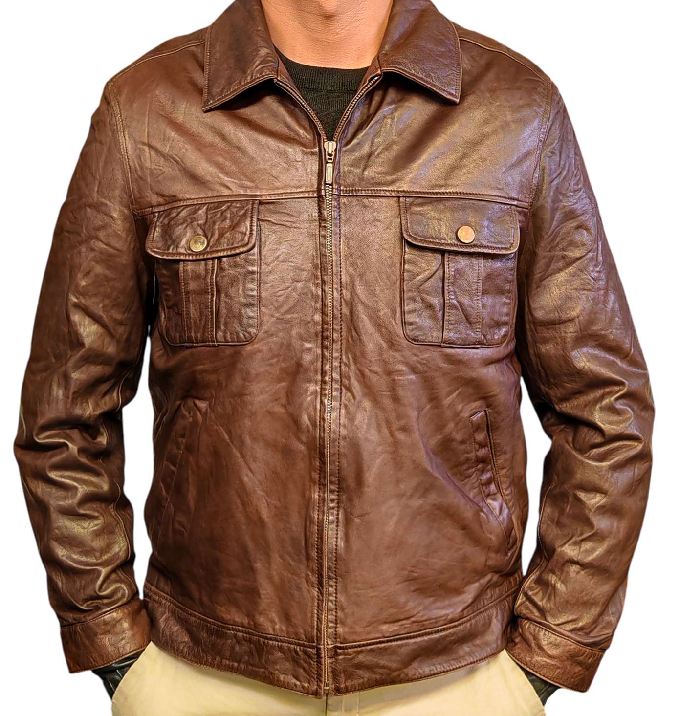 Vintage Leather Jacket